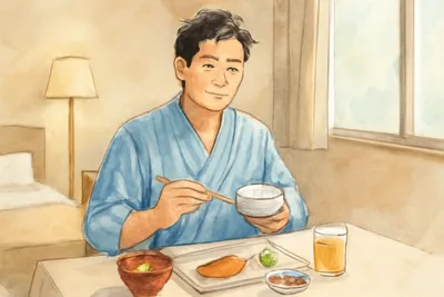 ルートインの朝食は部屋着でOK？甚平で快適に過ごす方法をご紹介！