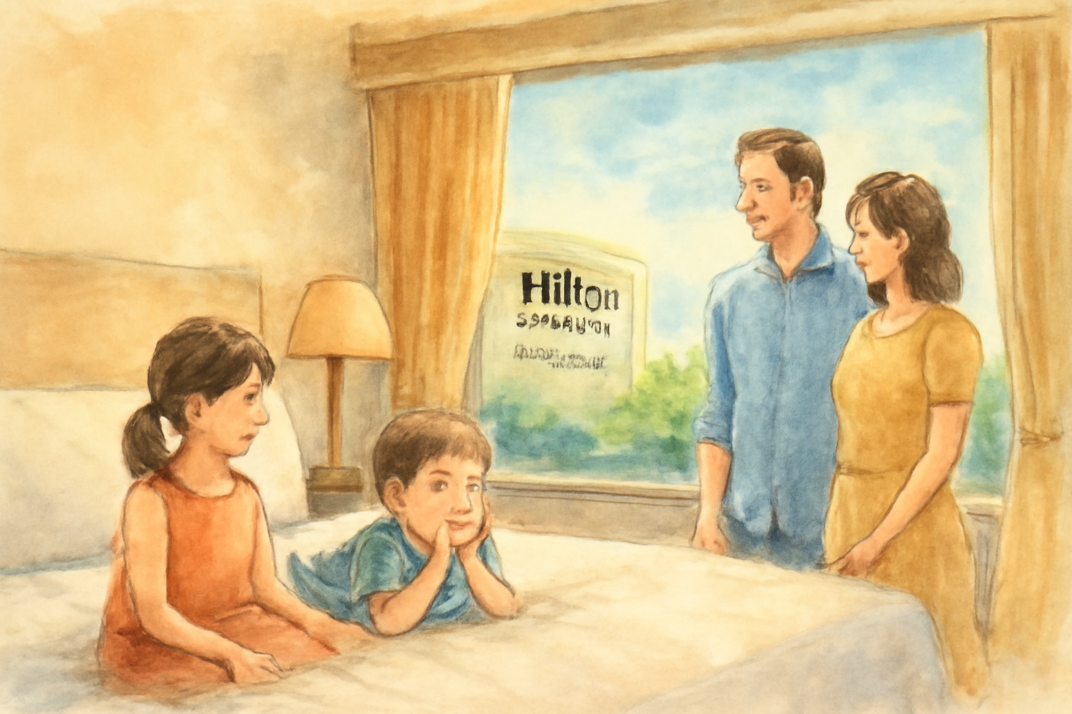ヒルトン東京ベイの子供料金をご紹介!添い寝は何歳まで可能?