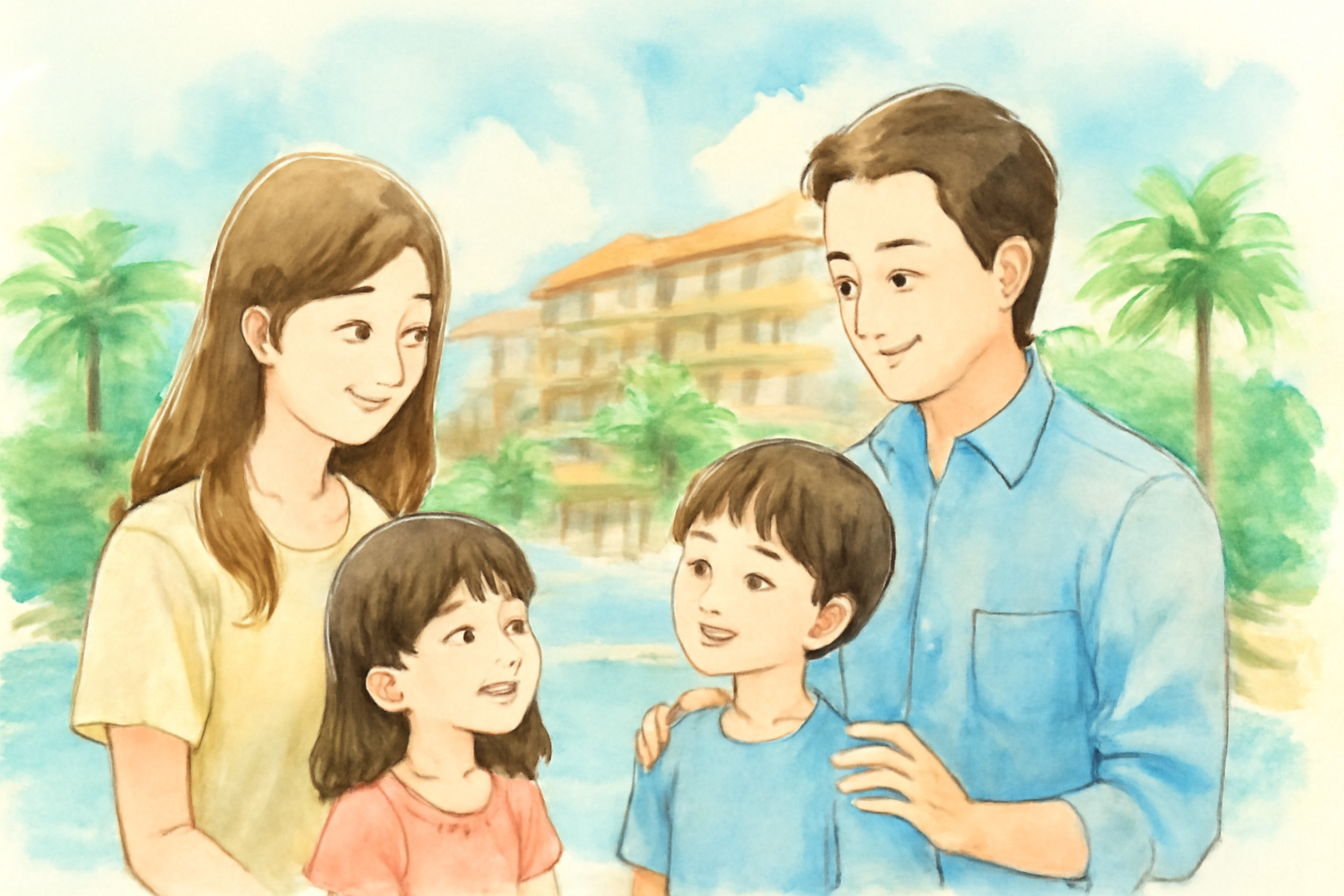 バブリゾートの子供料金をご紹介！添い寝は何歳まで可能？