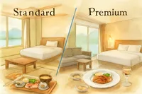 大江戸温泉のスタンダードとプレミアムは何が違う？食事や客室の違いをご紹介！