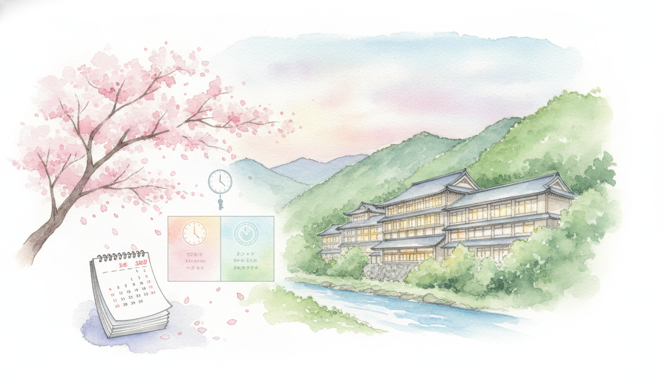 結論：予約開始時期はプランごとに異なります