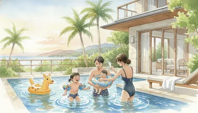 プライベートプール付きホテルを子連れで満喫！関東のおすすめ宿10選！